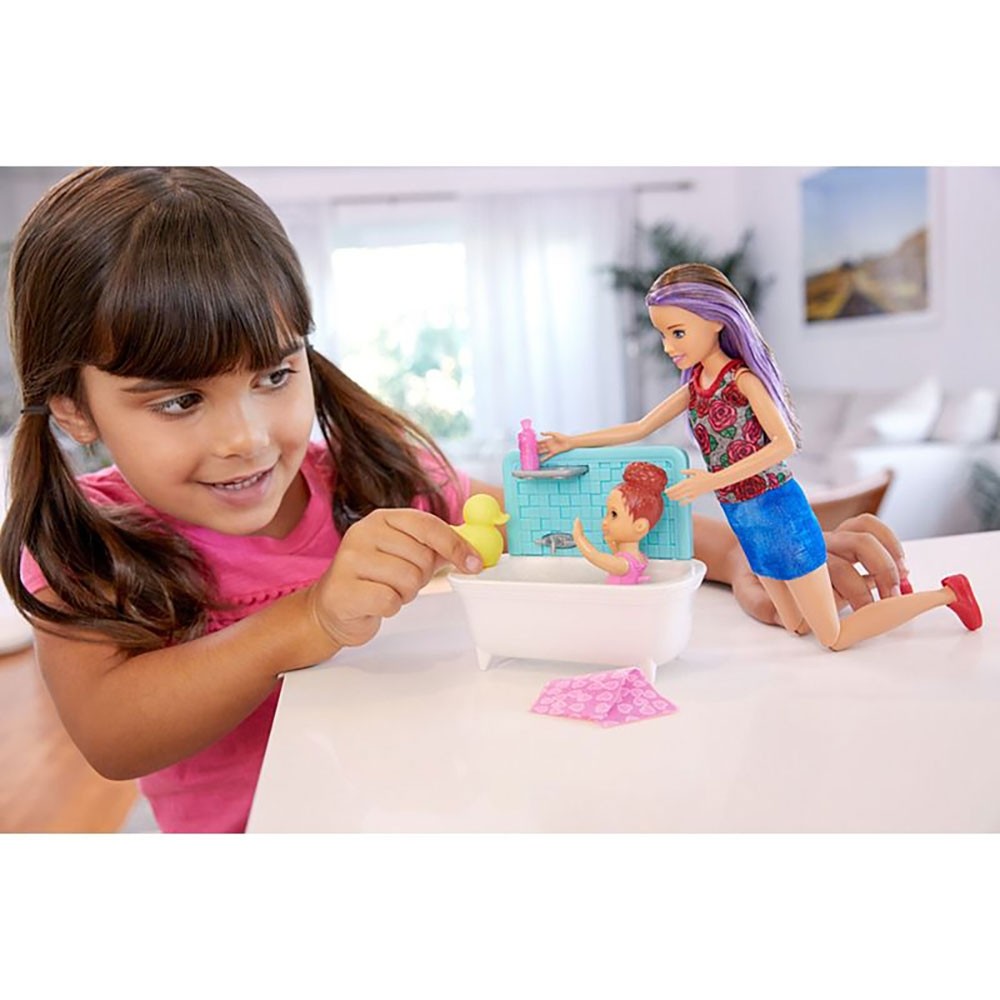 Set Barbie by Mattel Family Skipper Babysitter image 4