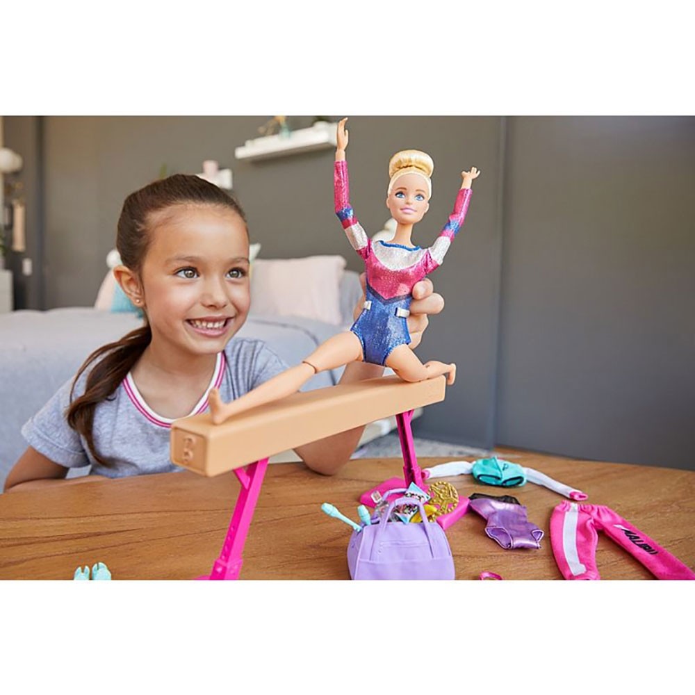 Set Barbie by Mattel Careers Gimnasta image 2