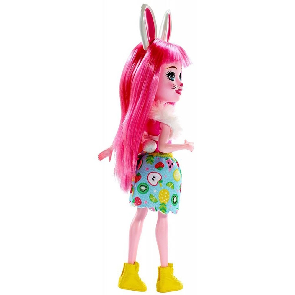 Papusa Enchantimals by Mattel Bree Bunny cu figurina image 4