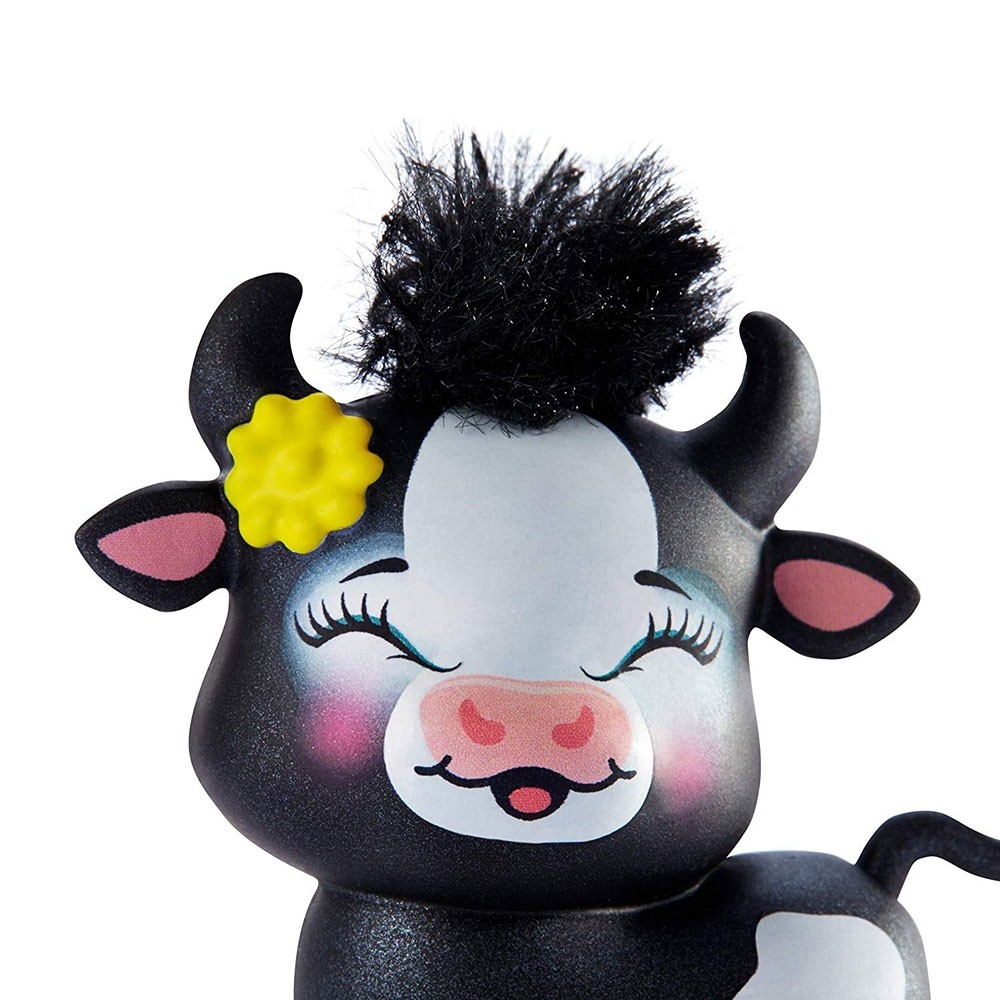 Set Enchantimals by Mattel Cambrie Cow With Ricotta And Family Papusa cu 3 figurine image 3