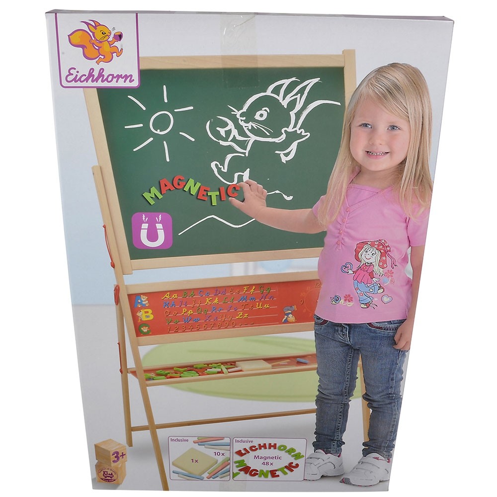 Tablita din lemn Eichhorn Magnetic Board cu 59 accesorii image 2