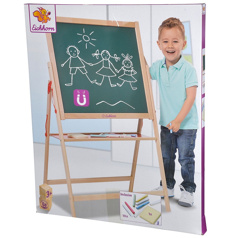 Tablita din lemn Eichhorn Magnetic Board cu 11 accesorii image 3