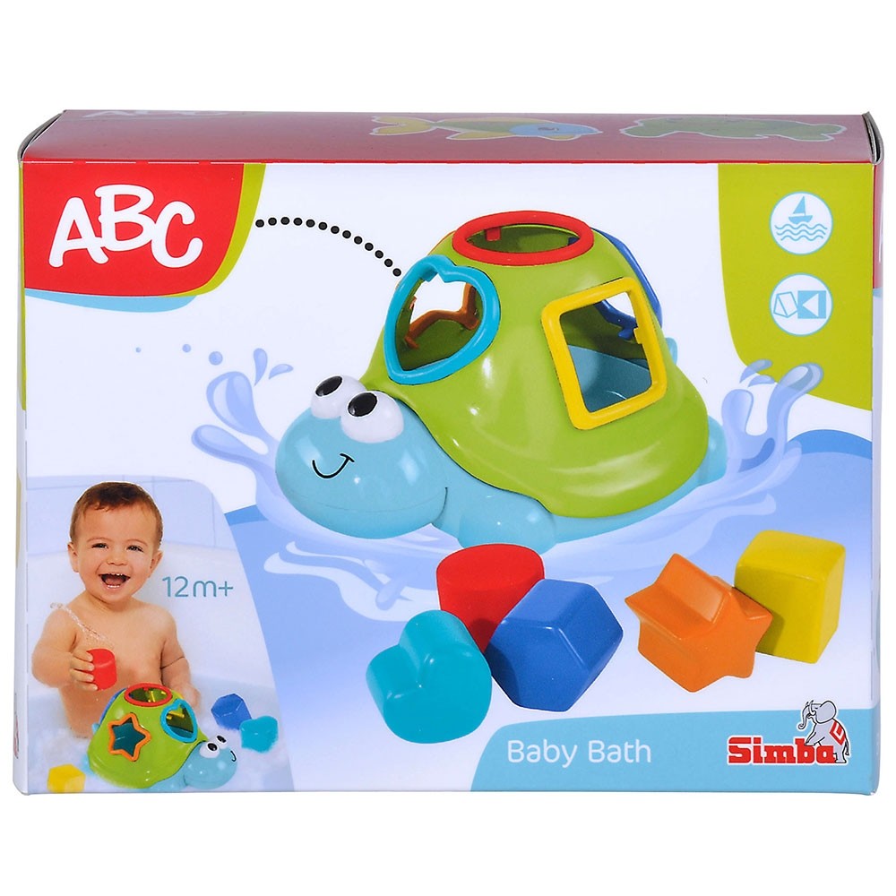 Jucarie cu sortator Simba ABC Floating Turtle Shape image 1