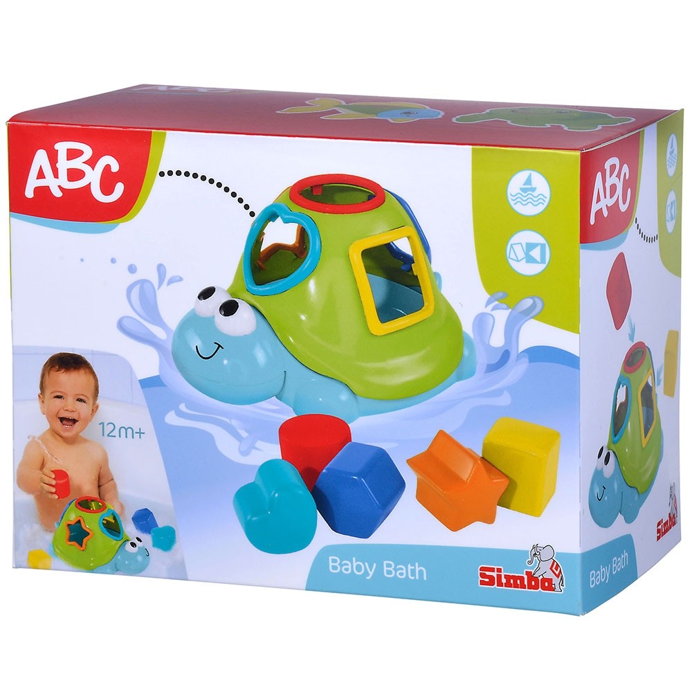 Jucarie cu sortator Simba ABC Floating Turtle Shape image 2