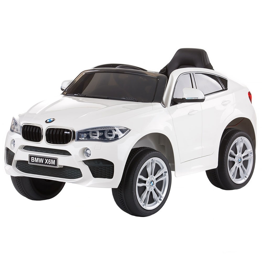 Masinuta electrica Chipolino BMW X6 white cu roti EVA