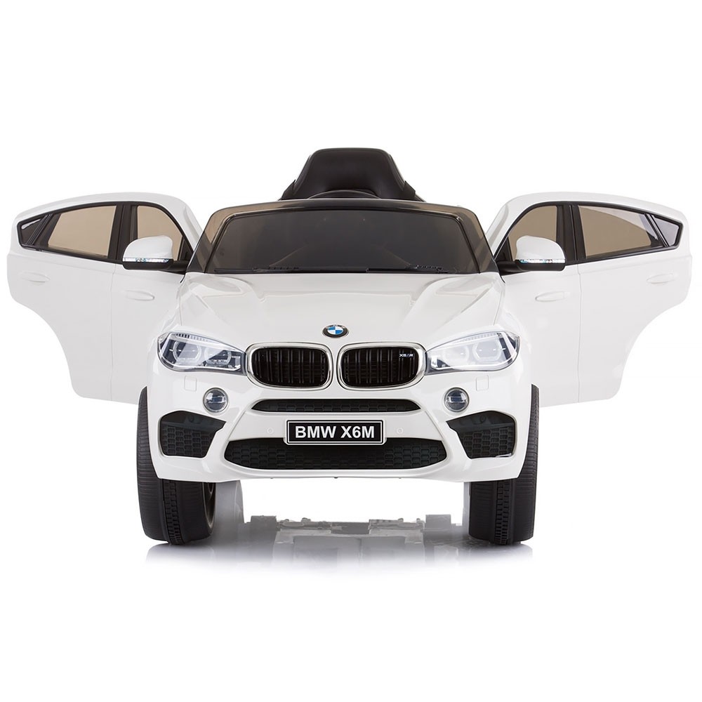 Masinuta electrica Chipolino BMW X6 white cu roti EVA image 1