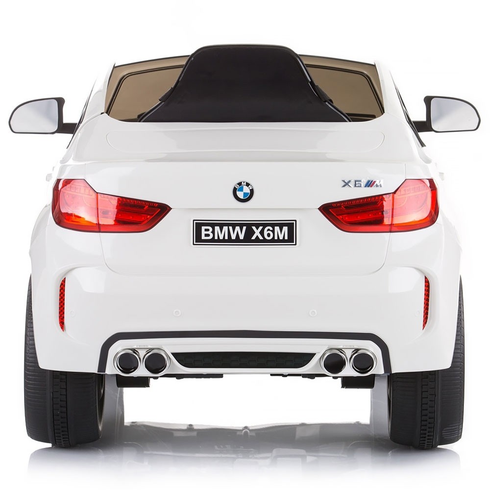 Masinuta electrica Chipolino BMW X6 white cu roti EVA image 3