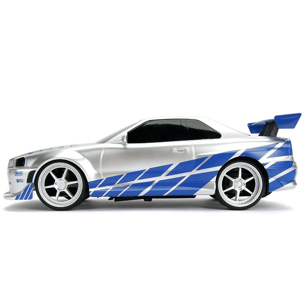 Masina Jada Toys Fast and Furious Nissan Skyline GTR 1:24 cu telecomanda image 6