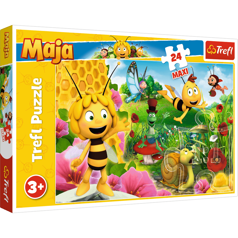 Puzzle Trefl Maxi Lumea lui Maja 24 piese