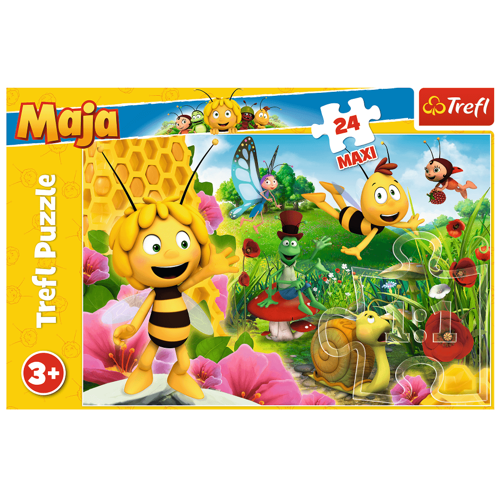 Puzzle Trefl Maxi Lumea lui Maja 24 piese image 2