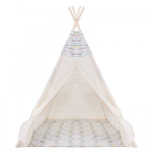 Cort copii stil indian Teepee Feathers XXL image 7