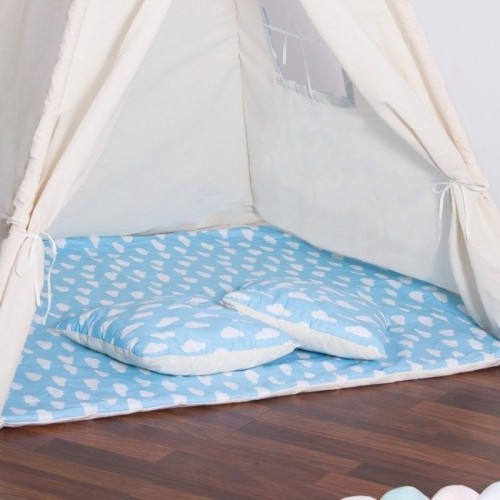 Cort copii stil indian Teepee Blue Clouds XXL image 6