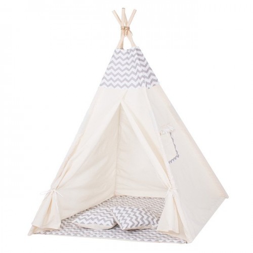 Cort copii stil indian Teepee Zigzag XXL image 10