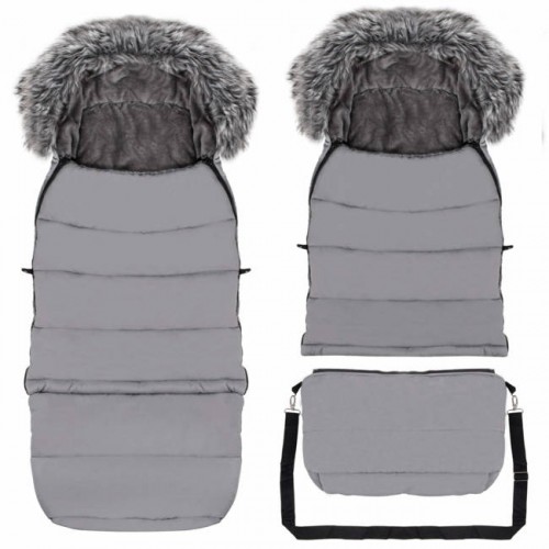 Sac pentru carucior transformabil 120 cm Kettu Maxi grey image 12