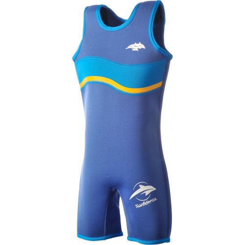 Costum inot copii din neopren Warma Wetsuit Aqua 4-5 ani image 3