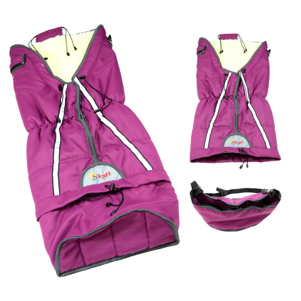 Sac de iarna Skutt LUX 3 in 1 lana 100x45 cm Purple