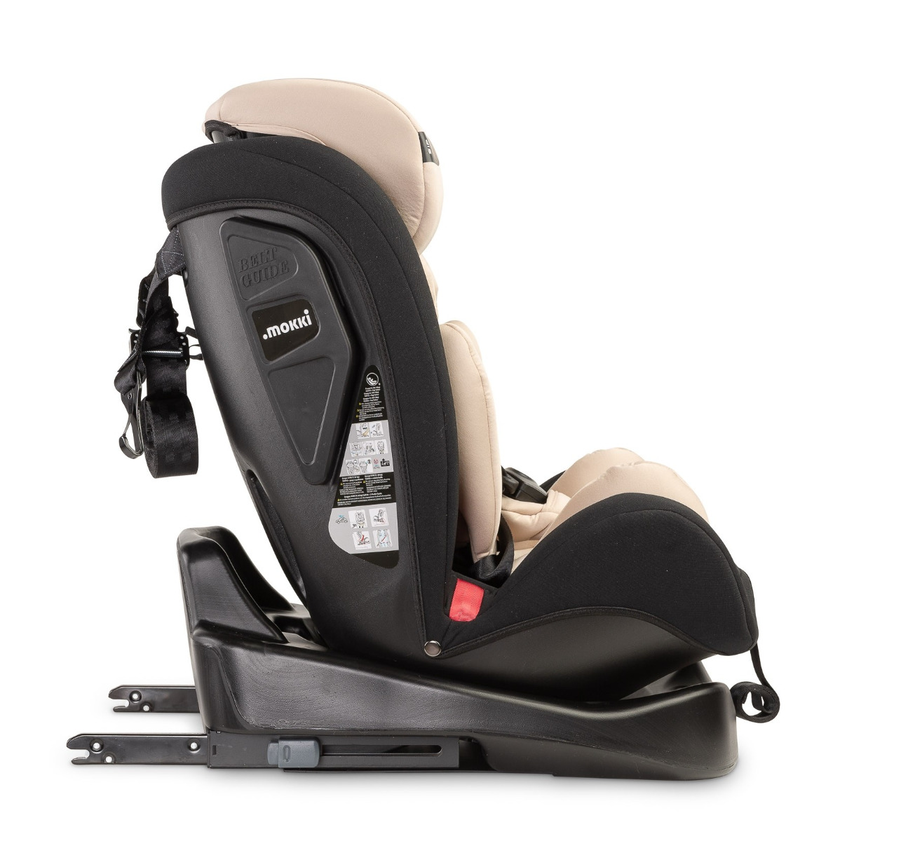 Scaun auto Caretero MOKKI Rear-facing 360 ISOFIX 0-36 Kg Beige image 3