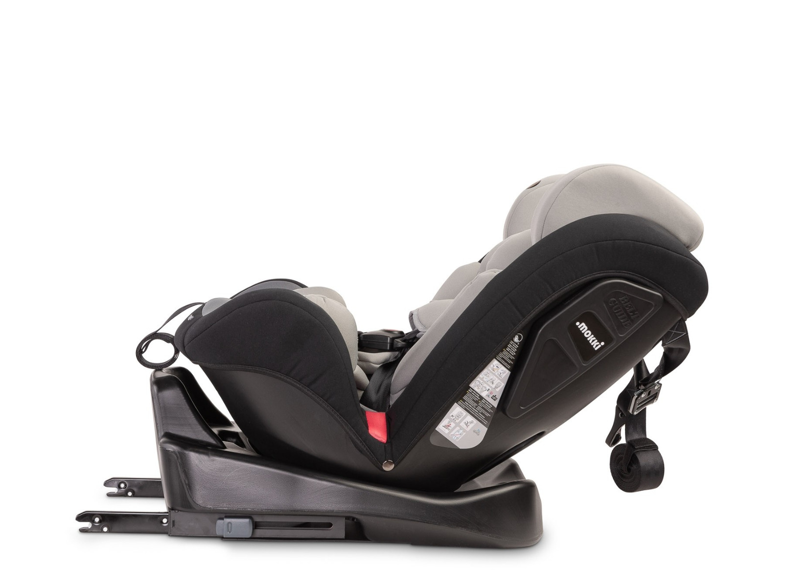 Scaun auto Caretero MOKKI Rear-facing 360 ISOFIX 0-36 Kg Graphite image 5