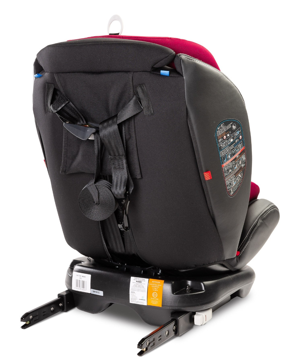 Scaun auto rotativ Caretero MUNDO 0-36 Kg Isofix Rosu image 5