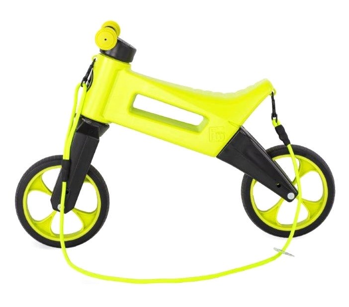 Bicicleta fara pedale Funny Wheels Rider SuperSport 2 in 1 Lime