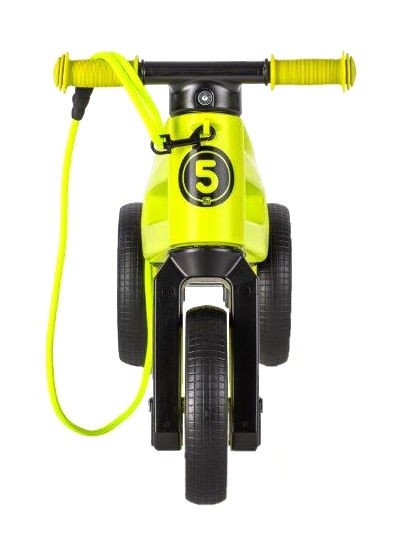 Bicicleta fara pedale Funny Wheels Rider SuperSport 2 in 1 Lime image 3