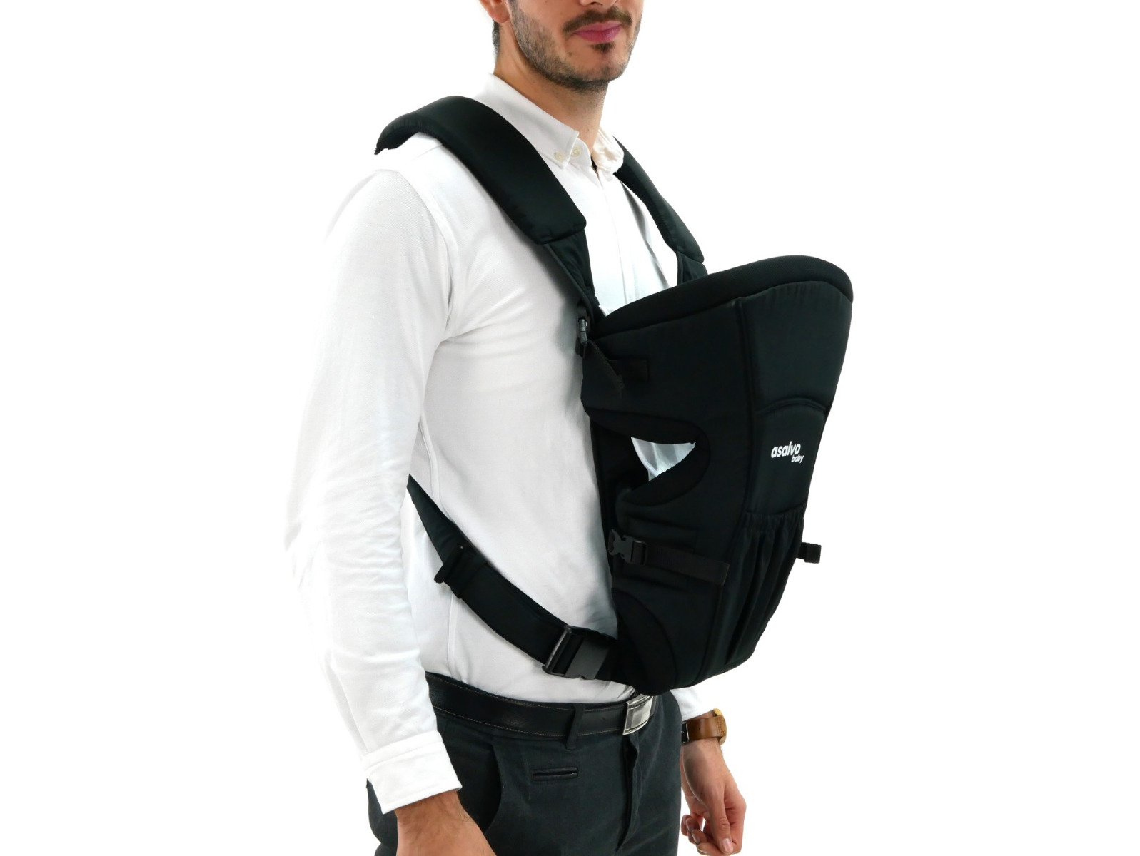 Marsupiu bidirectional Asalvo BABY CARRIER Black 2020 image 1