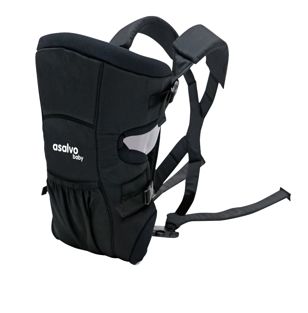 Marsupiu bidirectional Asalvo BABY CARRIER Black 2020 image 2