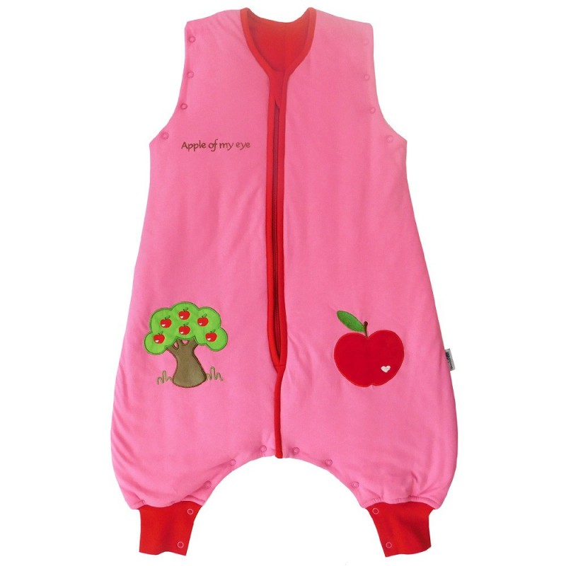 Sac de dormit cu picioruse si maneca lunga detasabila Apple of my eye 6-12 luni 2.5 Tog image 2