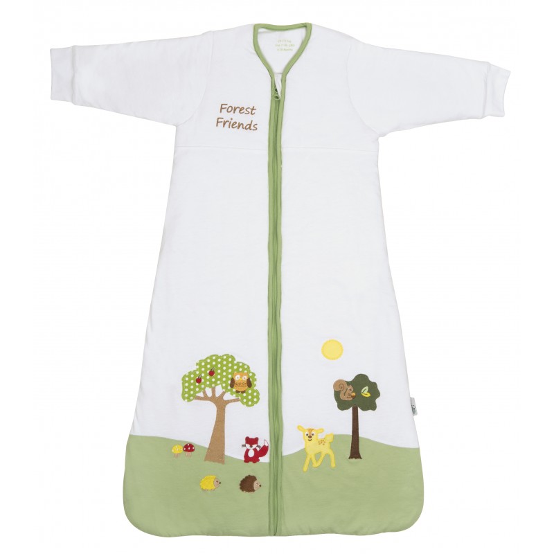 Sac de dormit cu maneca lunga Forest Friends 0-6 luni 3.5 Tog