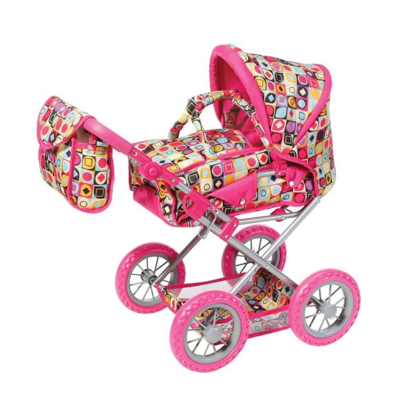 Carucior 2 in 1 pentru papusi Ruby Wild Patterns