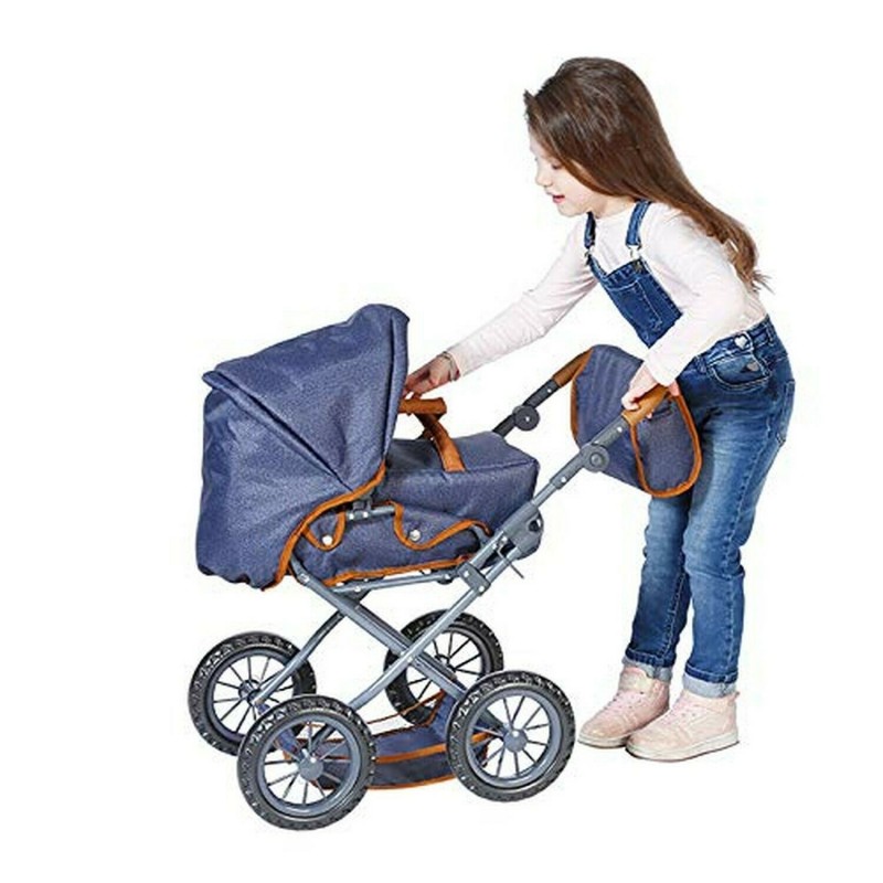 Carucior 2 in 1 pentru papusi Ruby Dark Blue image 1