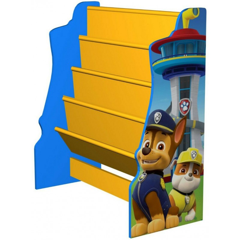 Organizator carti cu cadru din lemn Paw Patrol