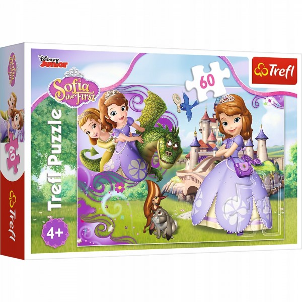 Puzzle Trefl Disney Princess, Invitatia la bal 60 piese