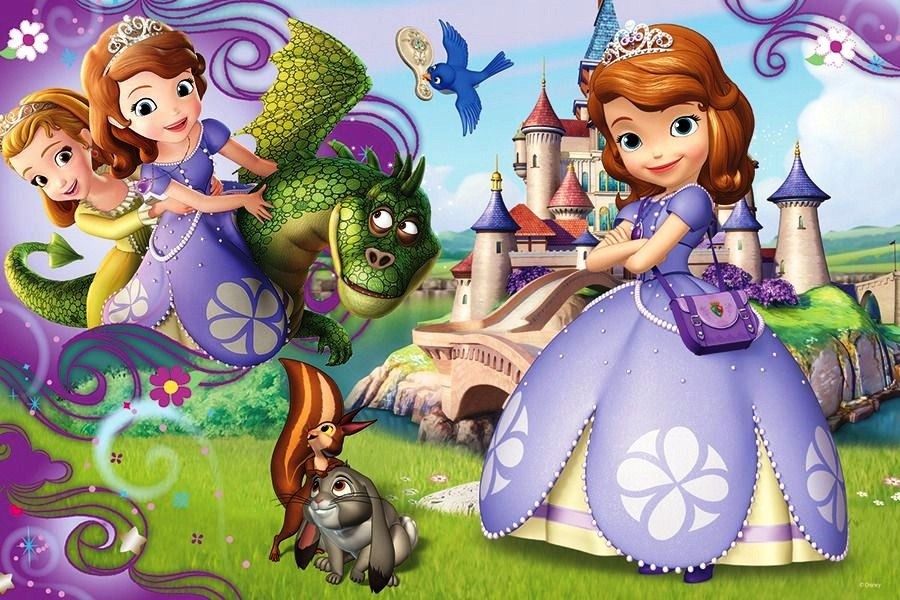 Puzzle Trefl Disney Princess, Invitatia la bal 60 piese image 1