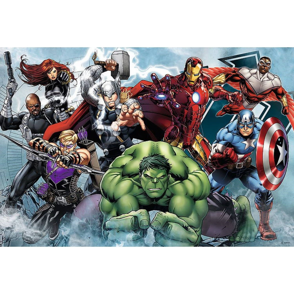 Puzzle Trefl Marvel Avengers, Sa atacam 100 piese image 2