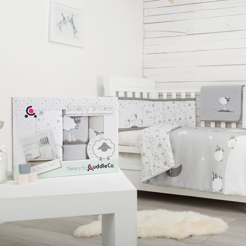 Set de pat 4 piese pentru bebelusi Comfi-Dreams Sleepy Sheep 843060 image 1