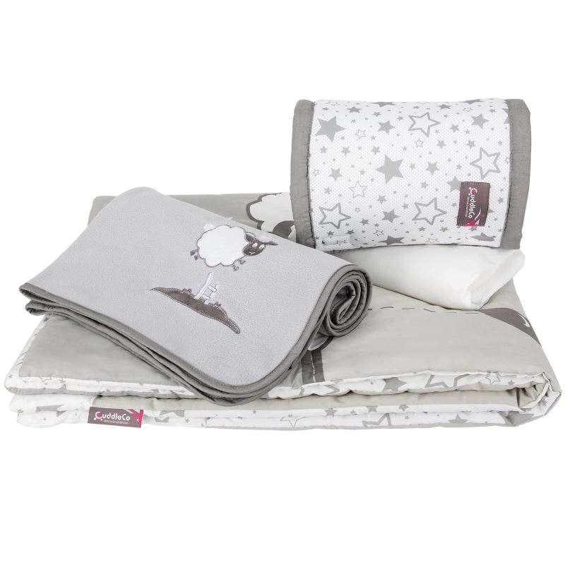 Set de pat 4 piese pentru bebelusi Comfi-Dreams Sleepy Sheep 843060 image 2