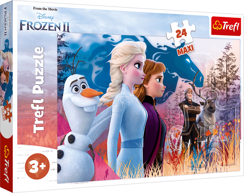 Puzzle Trefl Maxi Disney Frozen 2, Calatorie magica 24 piese