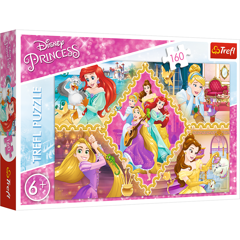 Puzzle Trefl Disney Princess, Aventura printeselor 160 piese