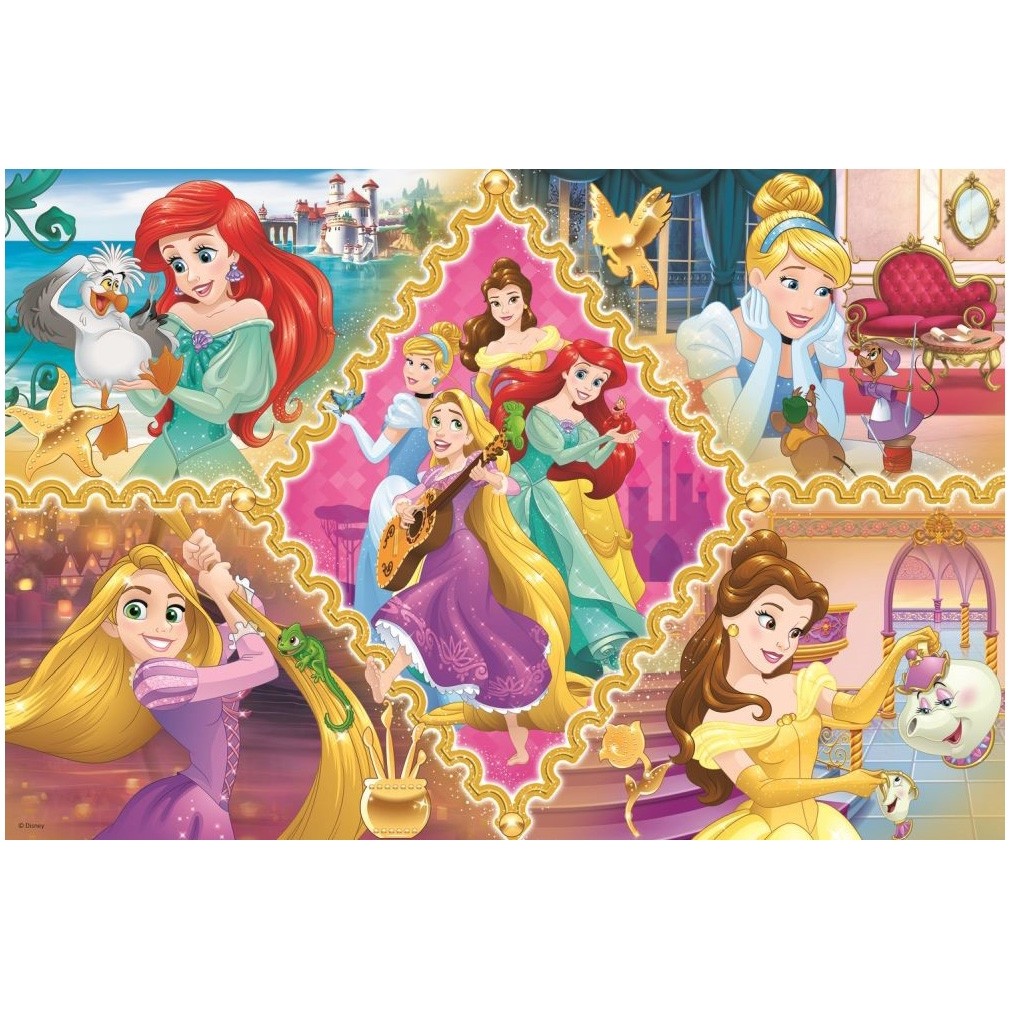 Puzzle Trefl Disney Princess, Aventura printeselor 160 piese image 2