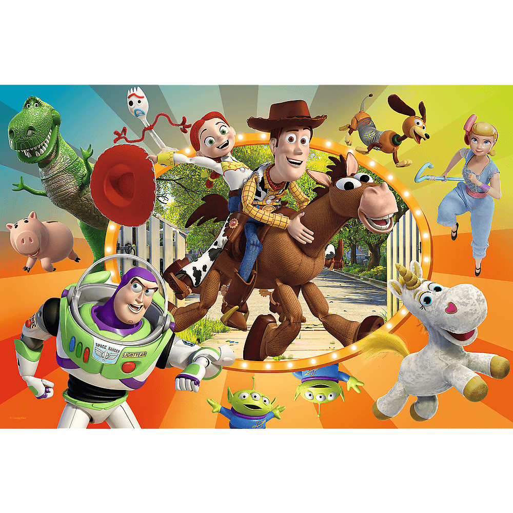 Puzzle Trefl Disney Toy Story, In lumea jucariilor 160 piese image 1