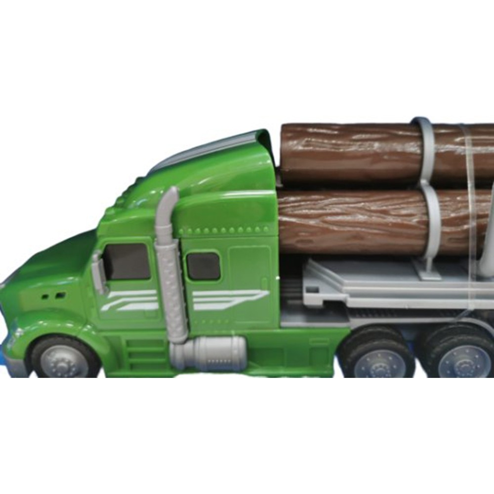 Camion Dickie Toys Road Truck Log image 1