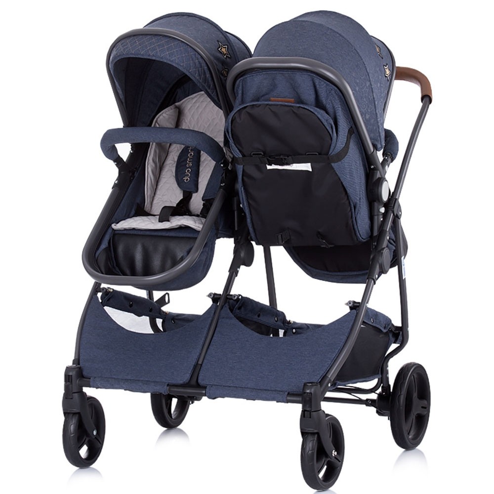 Carucior gemeni Chipolino Duo Smart denim image 7