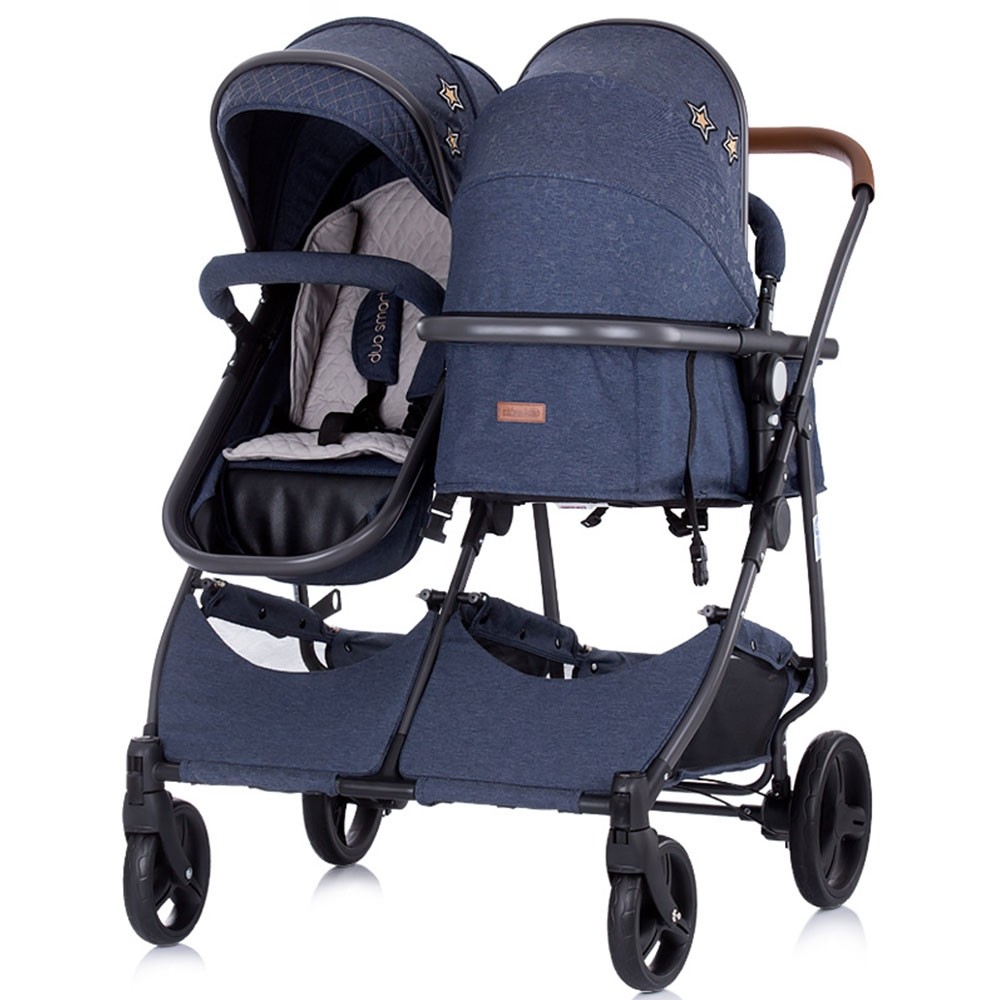 Carucior gemeni Chipolino Duo Smart denim image 8