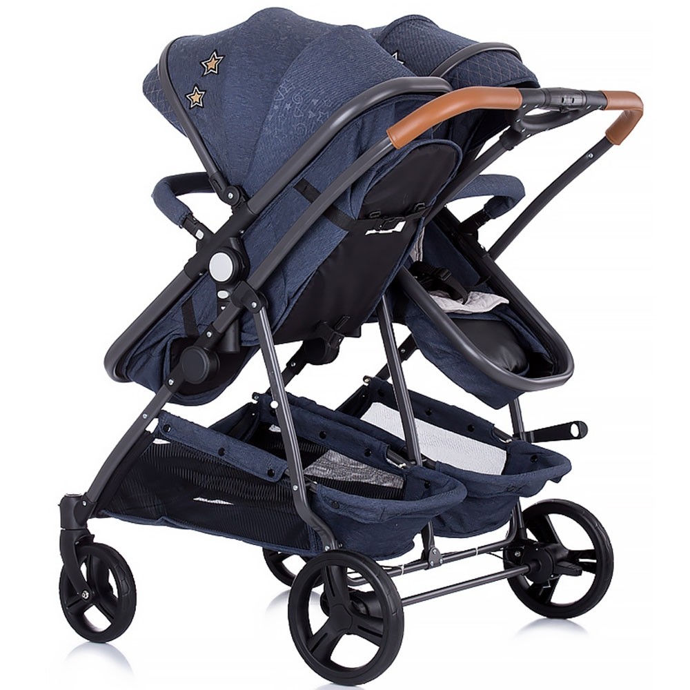 Carucior gemeni Chipolino Duo Smart denim image 14