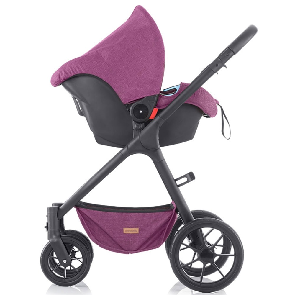 Carucior Chipolino Avia 3 in 1 orchid linen image 5