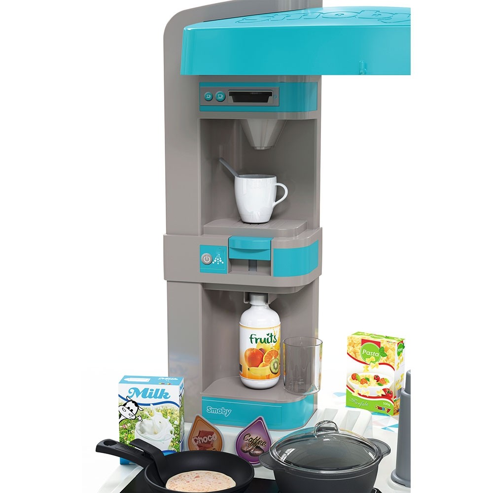 Bucatarie Smoby Mini Tefal Studio Bubble gri albastru image 6