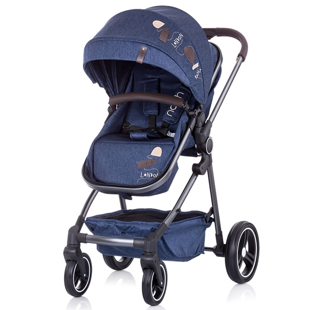 Carucior Chipolino Noah 2 in 1 blue denim image 14