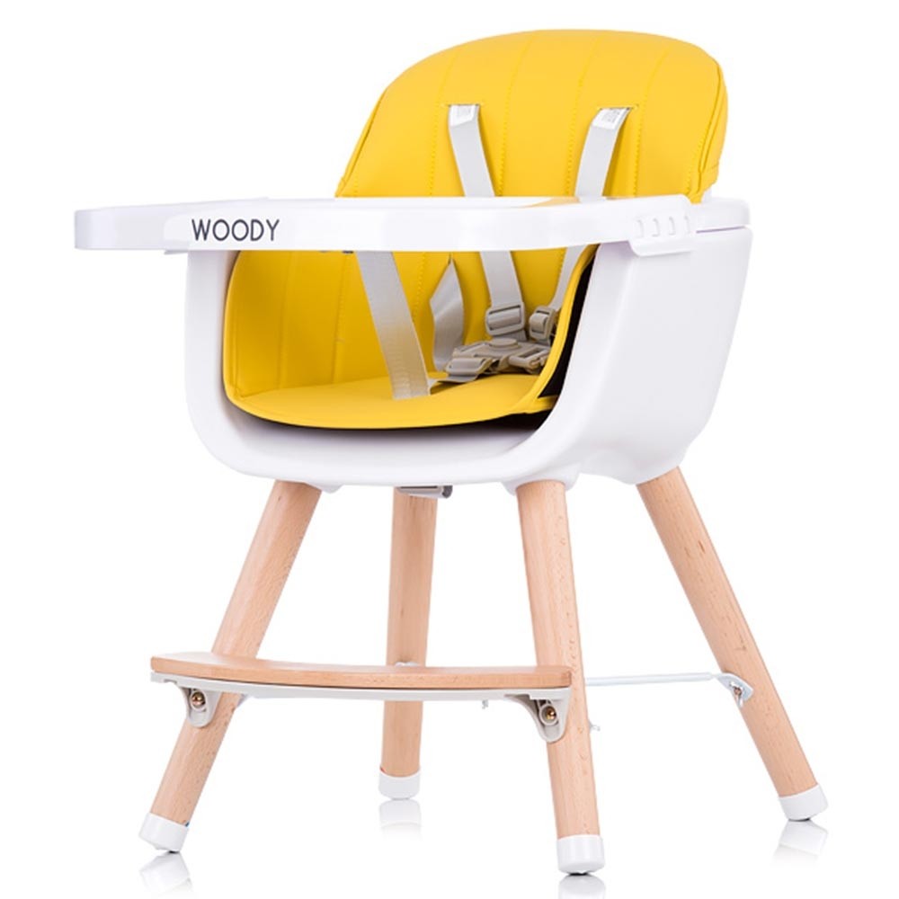 Scaun de masa Chipolino Woody yellow image 4