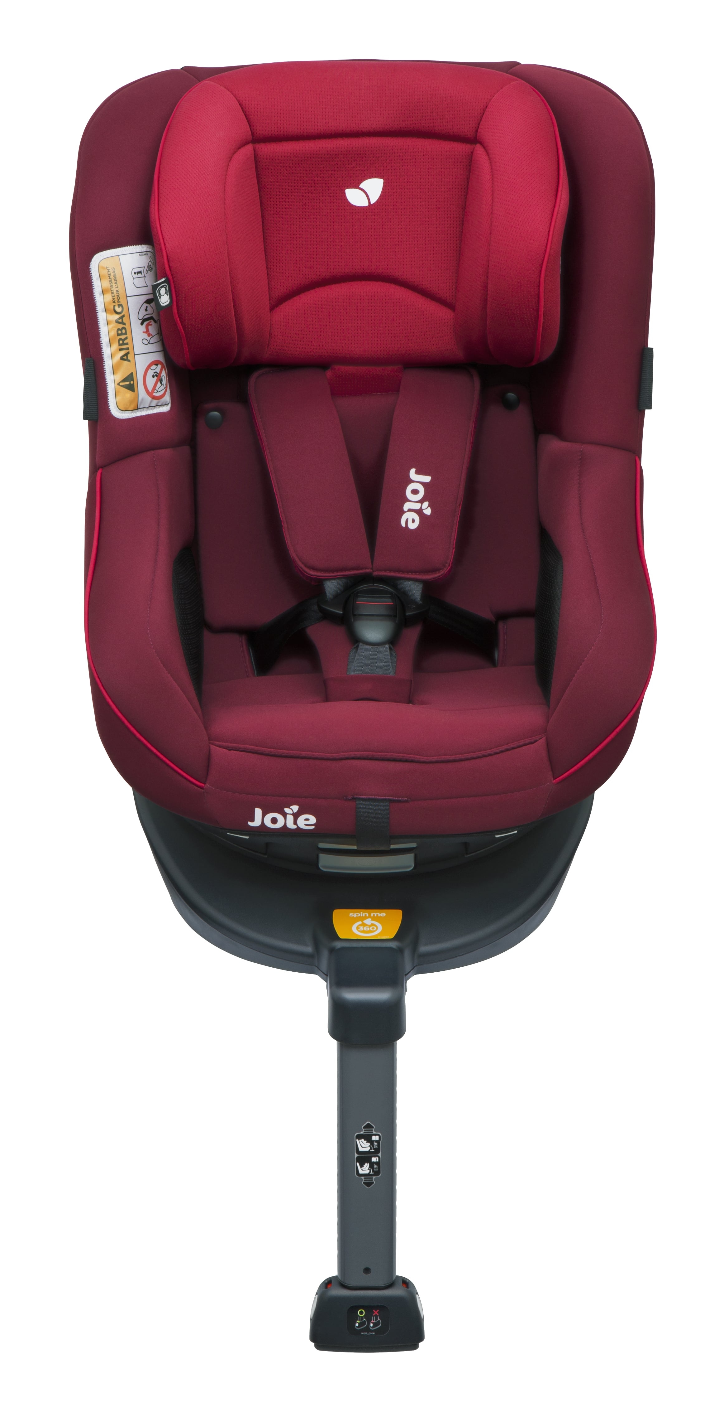 Joie – Scaun auto Rotativ cu Isofix Spin 360° Merlot,  0-18 kg image 1